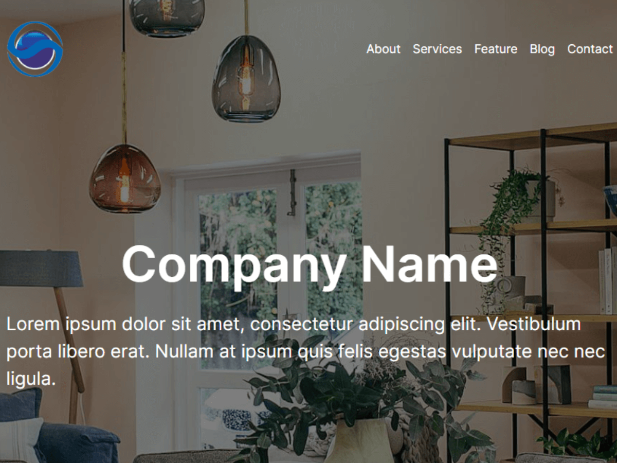 Basic Business theme screenshot