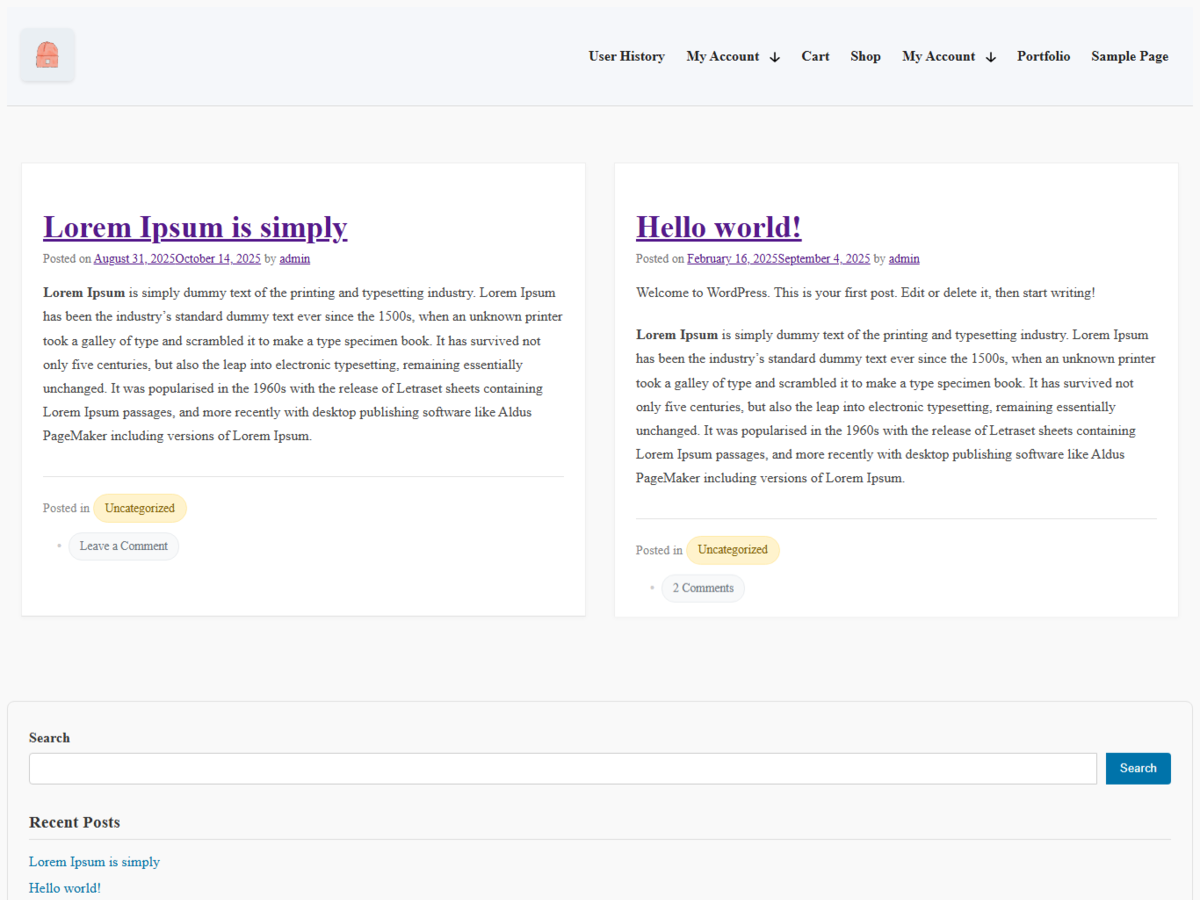 Basic Starter Dev theme screenshot