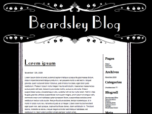 Beardsley theme screenshot