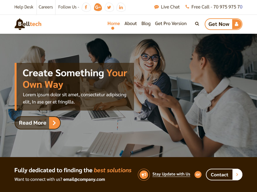 Belltech theme screenshot