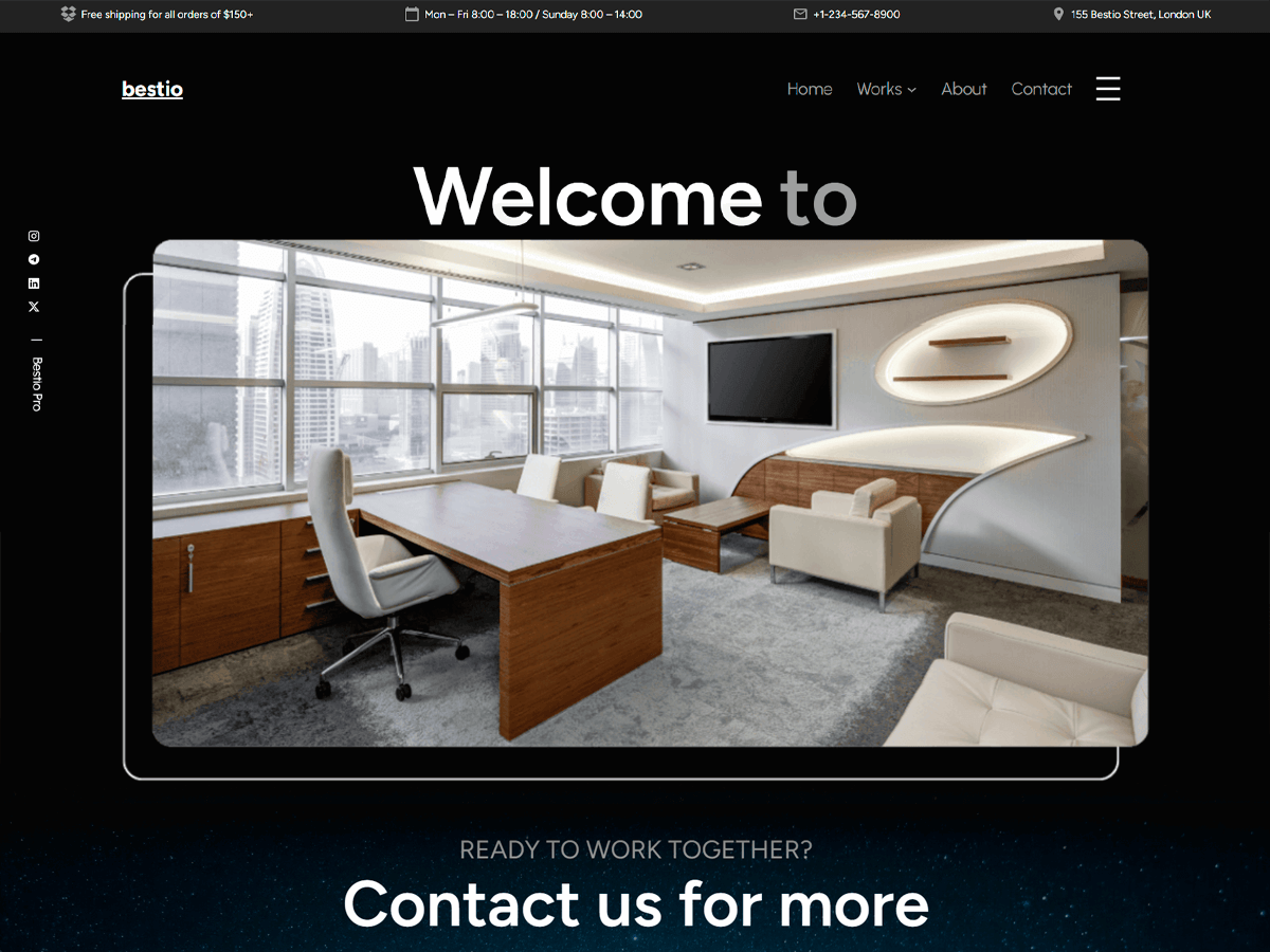Bestio theme screenshot