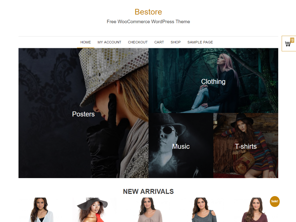 Bestore theme screenshot