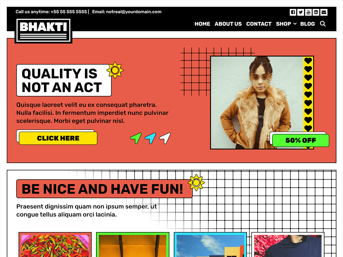 Bhakti theme screenshot