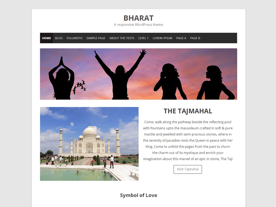 Bharat theme screenshot