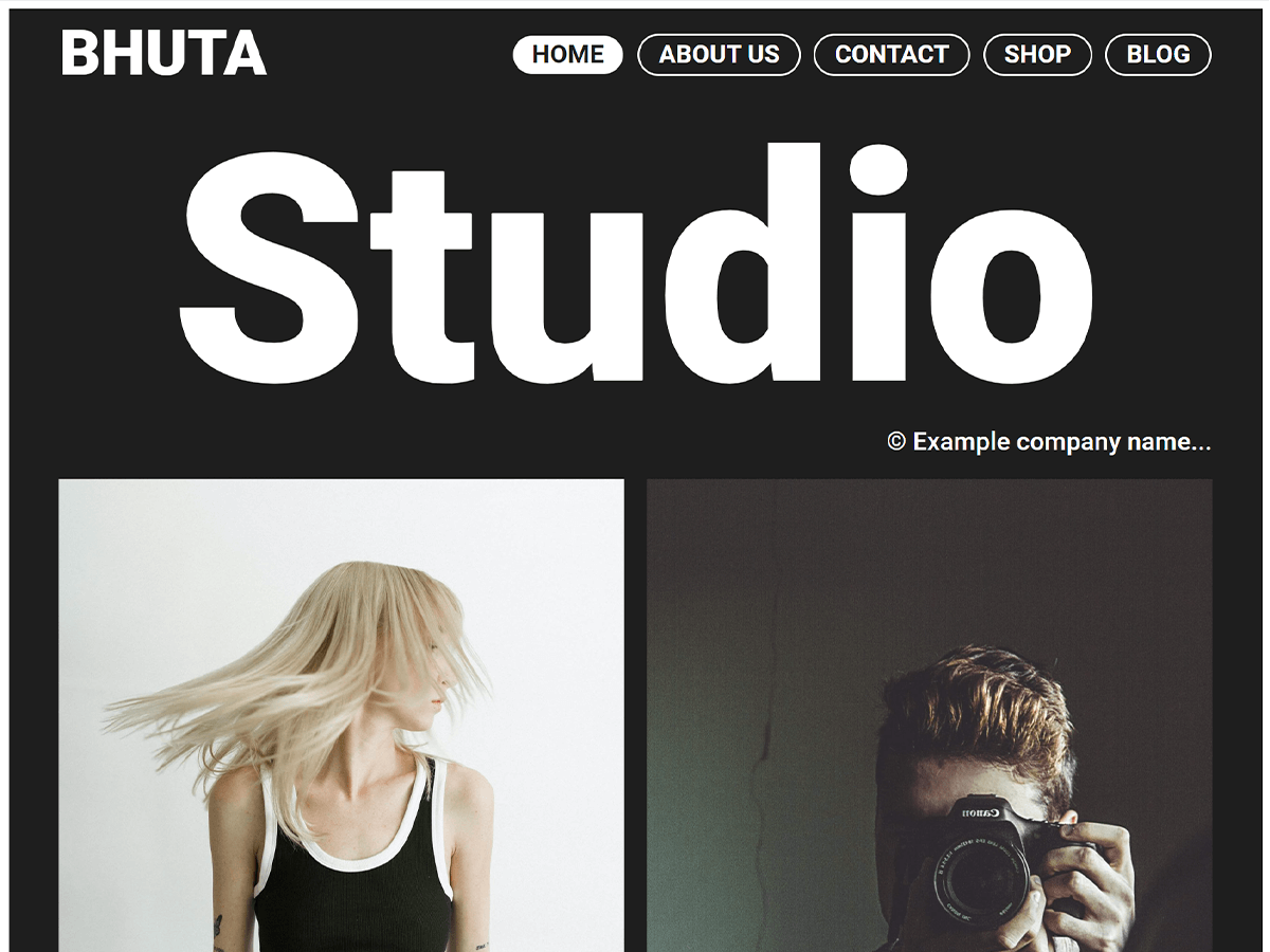 Bhuta theme screenshot