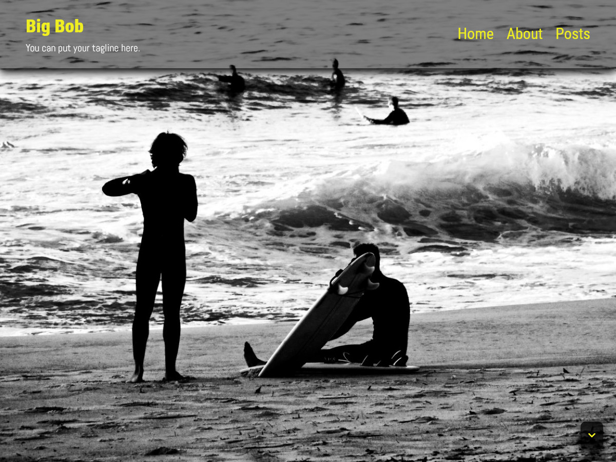 Big Bob theme screenshot