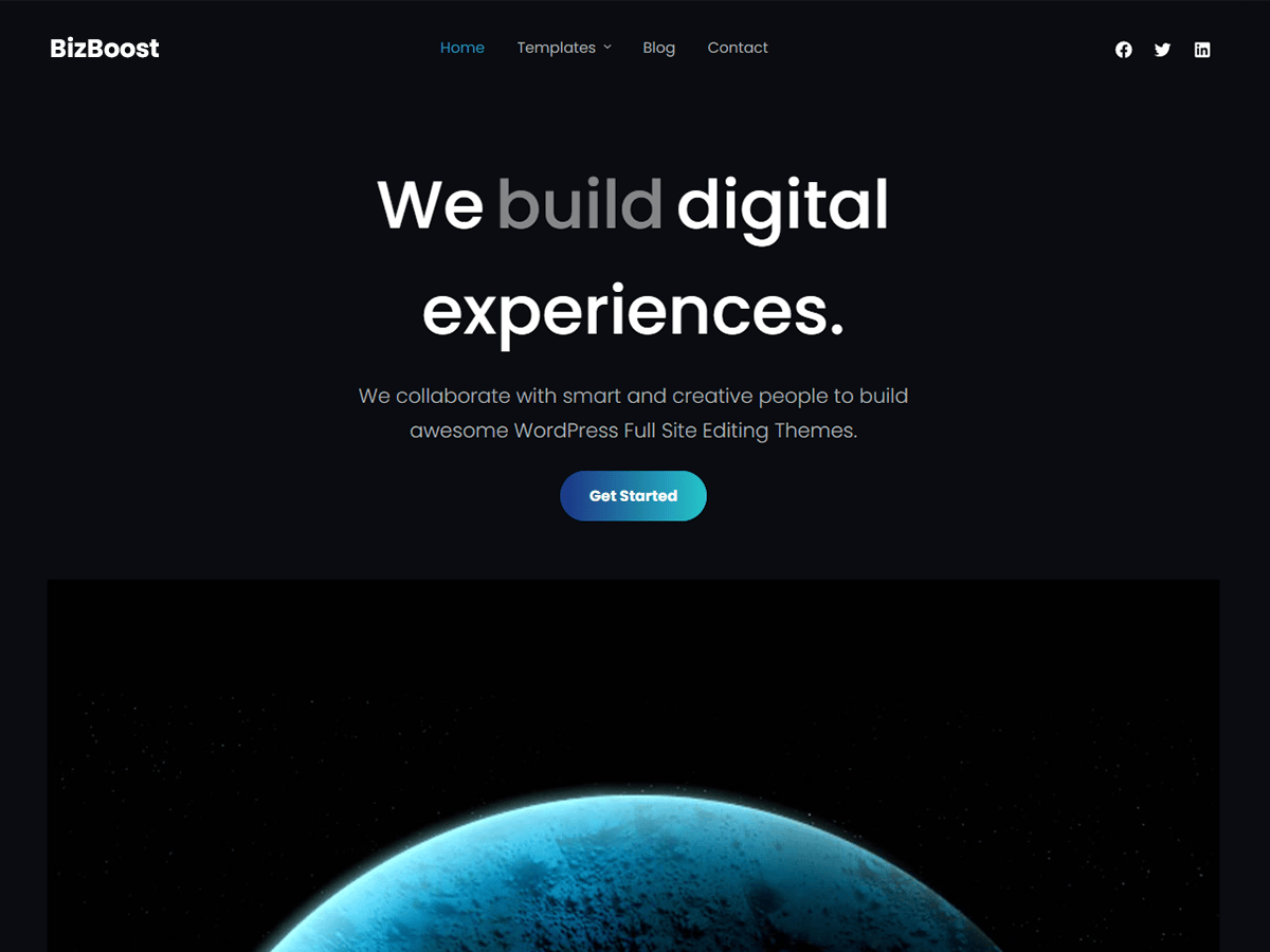 BizBoost theme screenshot