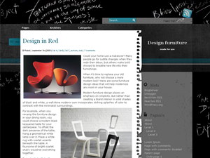 Black Board theme screenshot