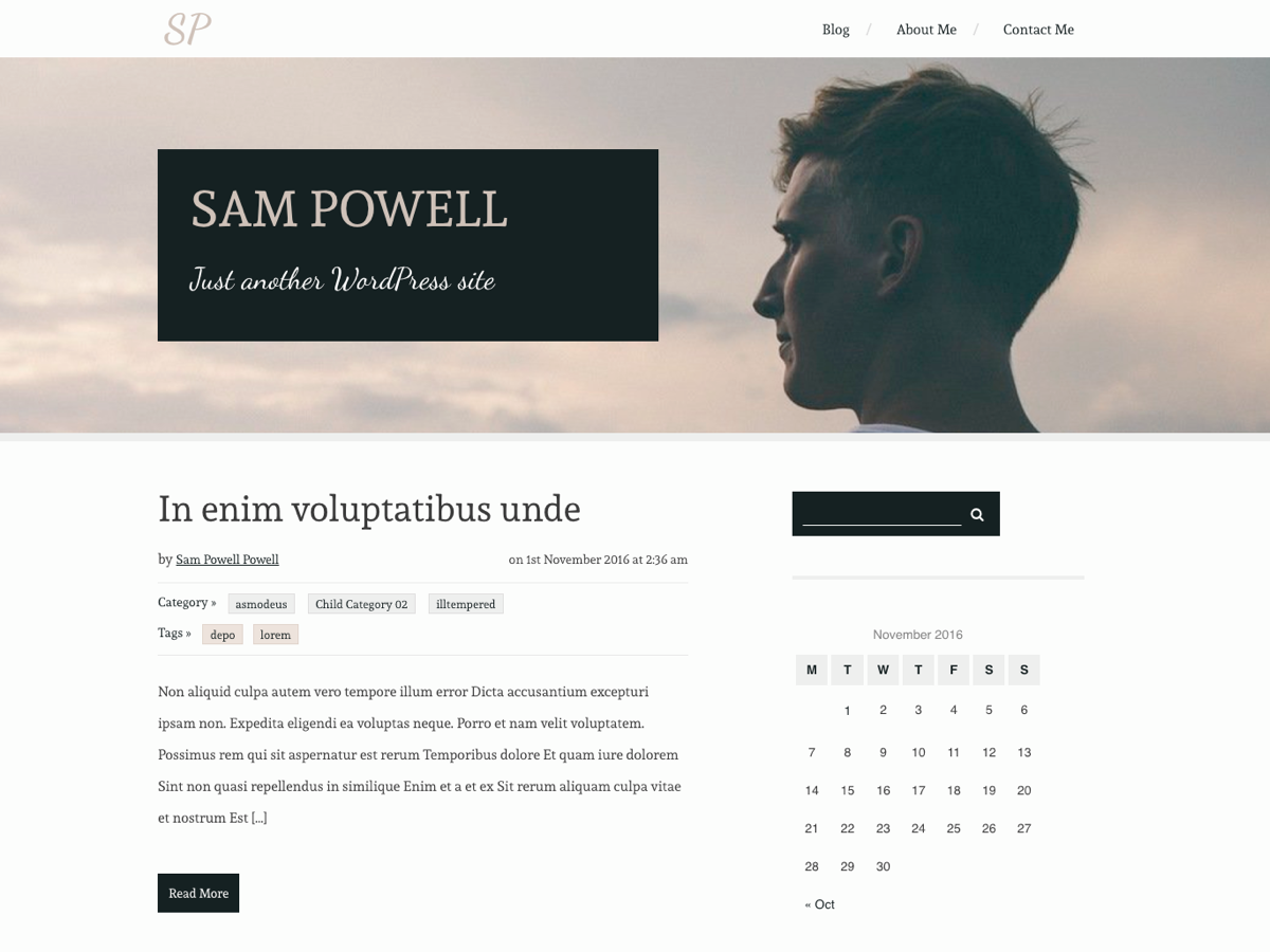 Black & Gold theme screenshot