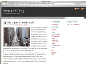 Black Lucas theme screenshot
