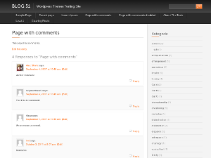 Black with Orange theme screenshot