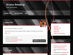 BlackMesa theme screenshot