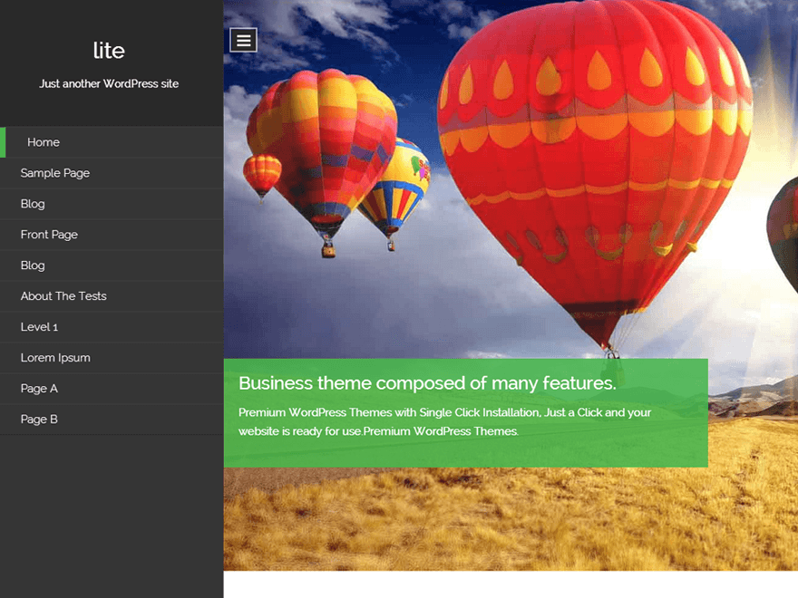 BlackWell theme screenshot