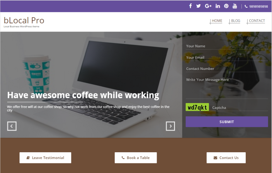 blocal theme screenshot