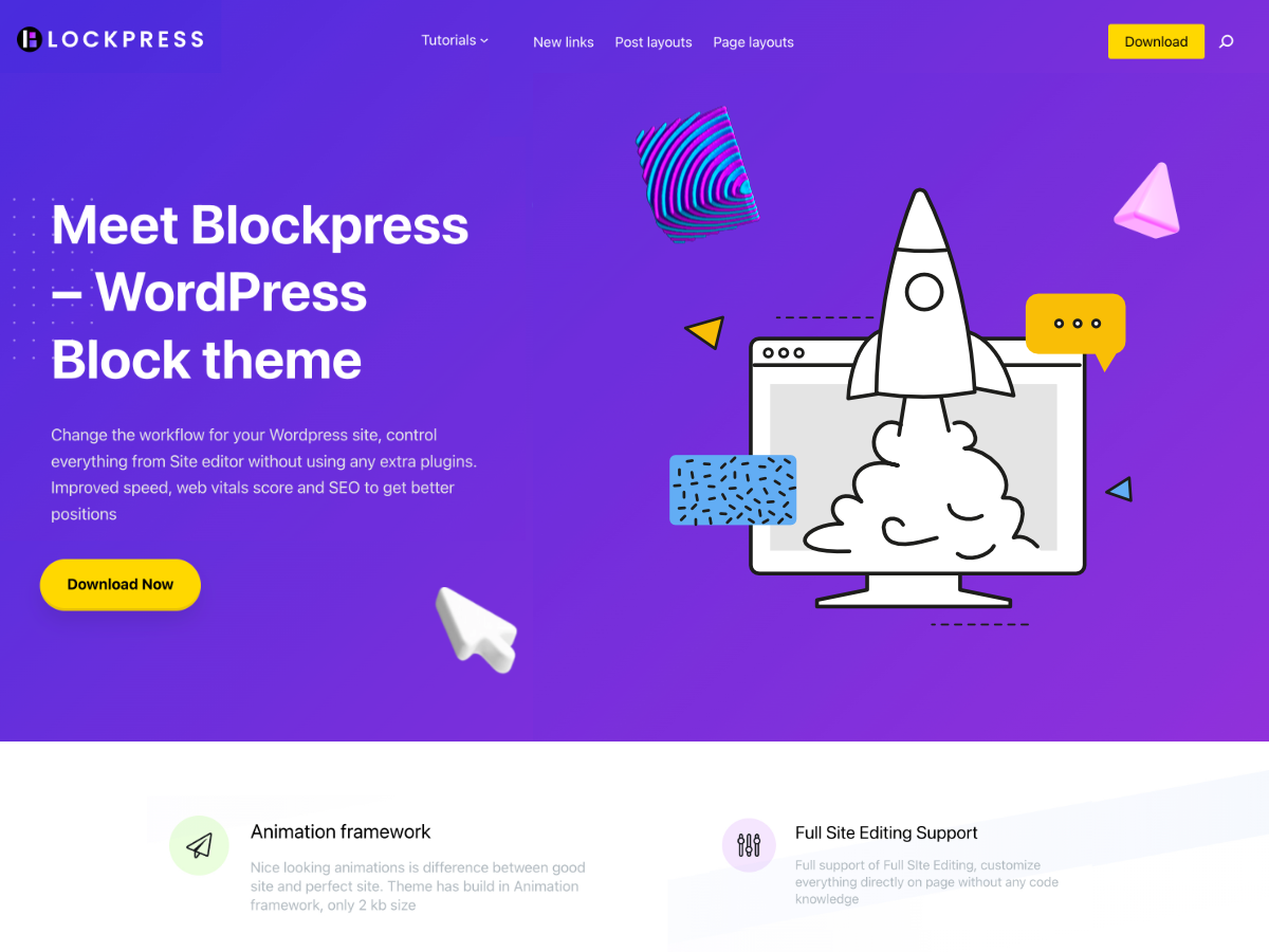 Blockpress theme screenshot