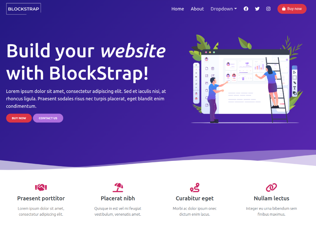 BlockStrap theme screenshot