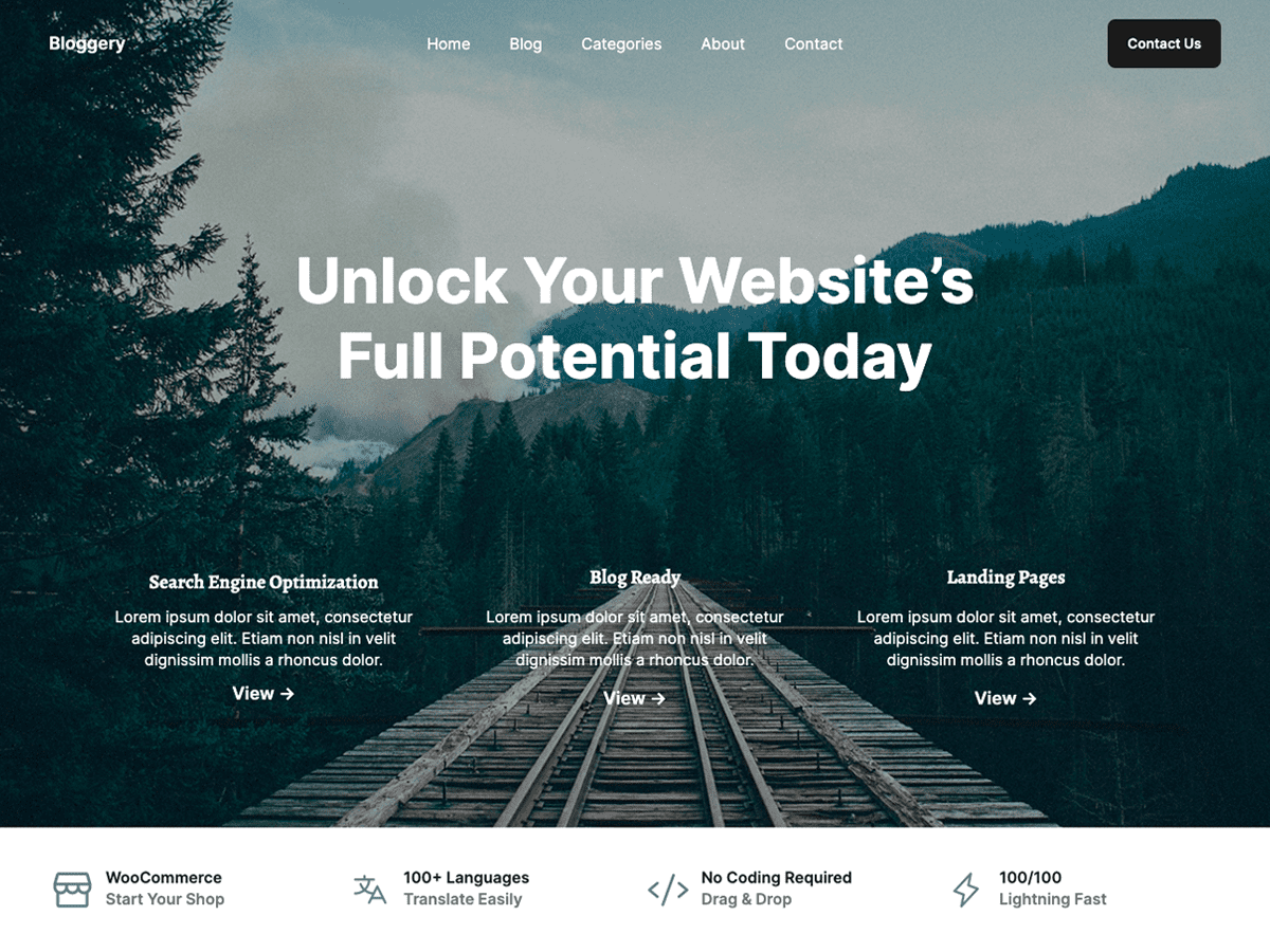 Bloggery theme screenshot