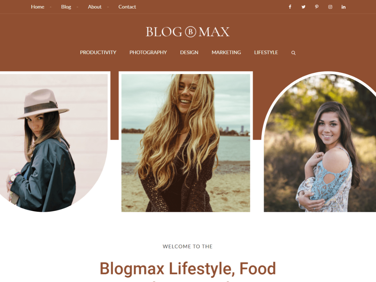 Blogmax theme screenshot