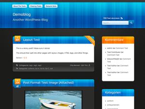 Bloxy Two theme screenshot