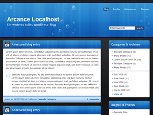 Bloxy theme screenshot