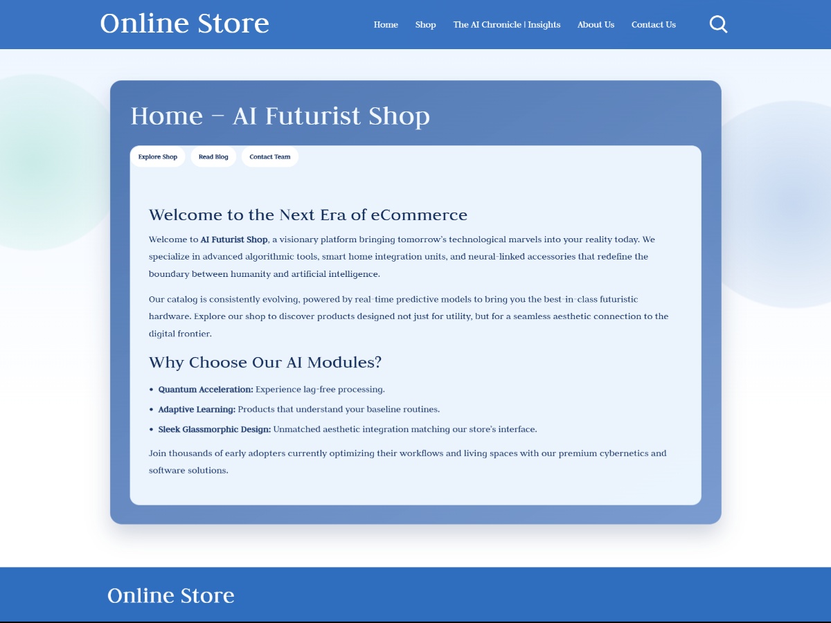 BlueBoxed theme screenshot