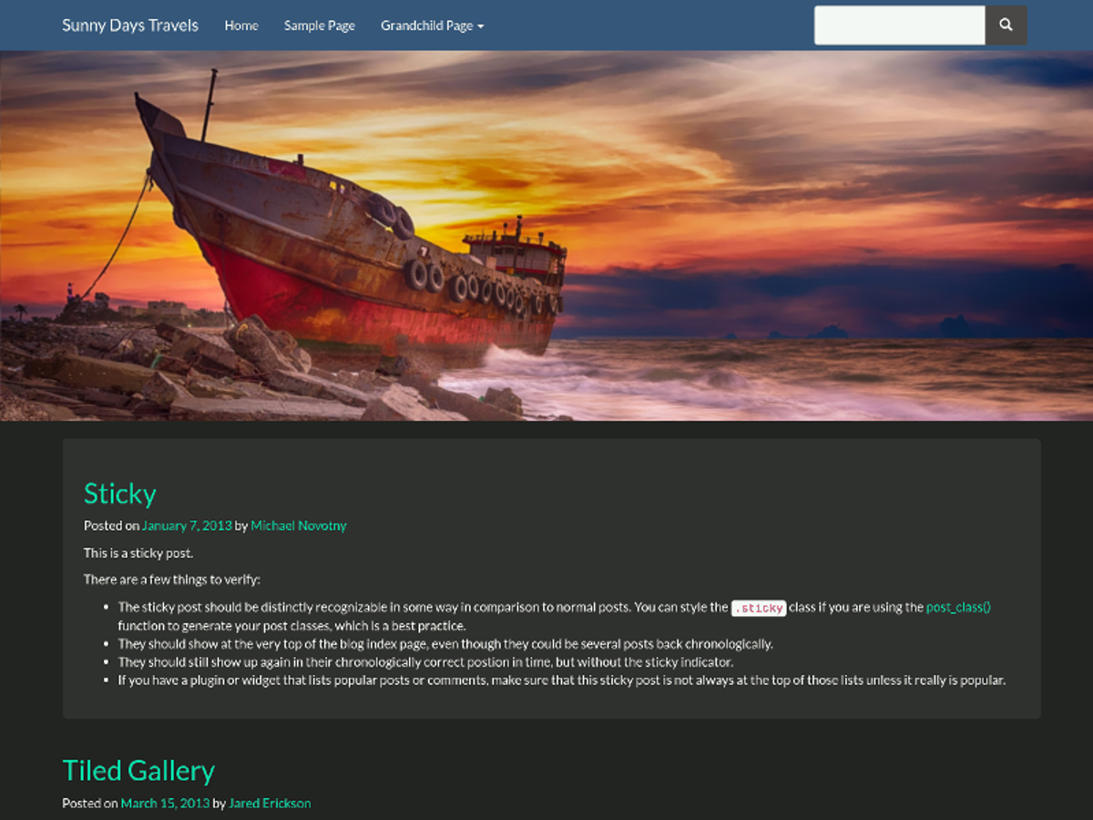 Bootswatch theme screenshot