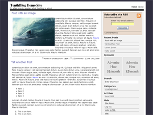 BorderPx theme screenshot