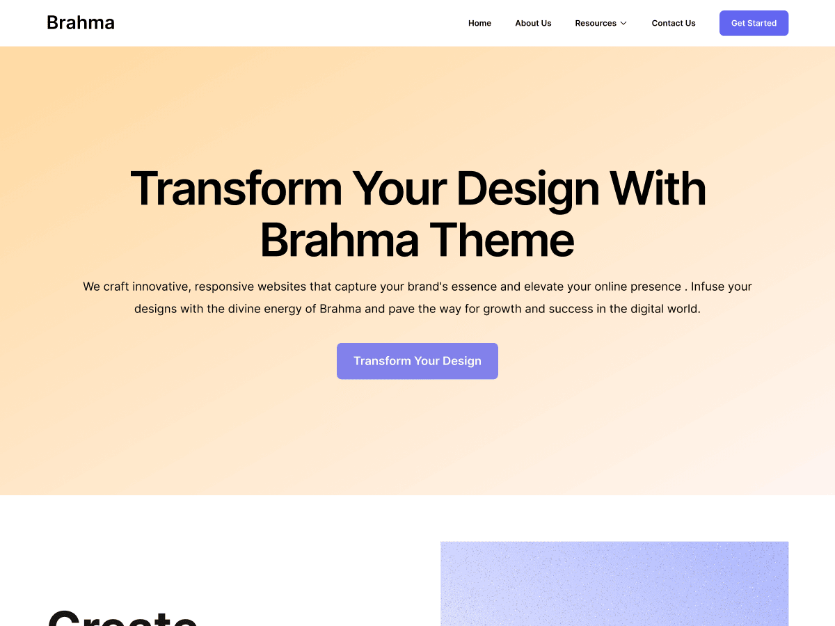 Brahma theme screenshot
