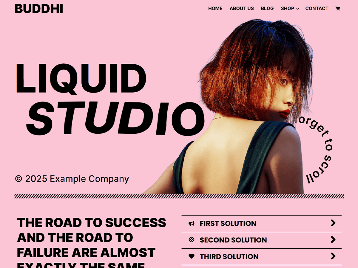 Buddhi theme screenshot