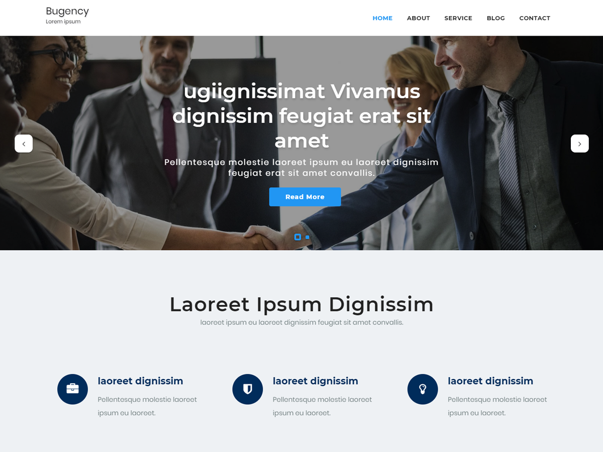 Bugency theme screenshot