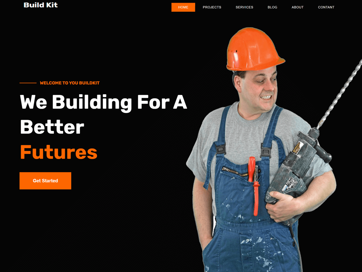 Build Kit theme screenshot