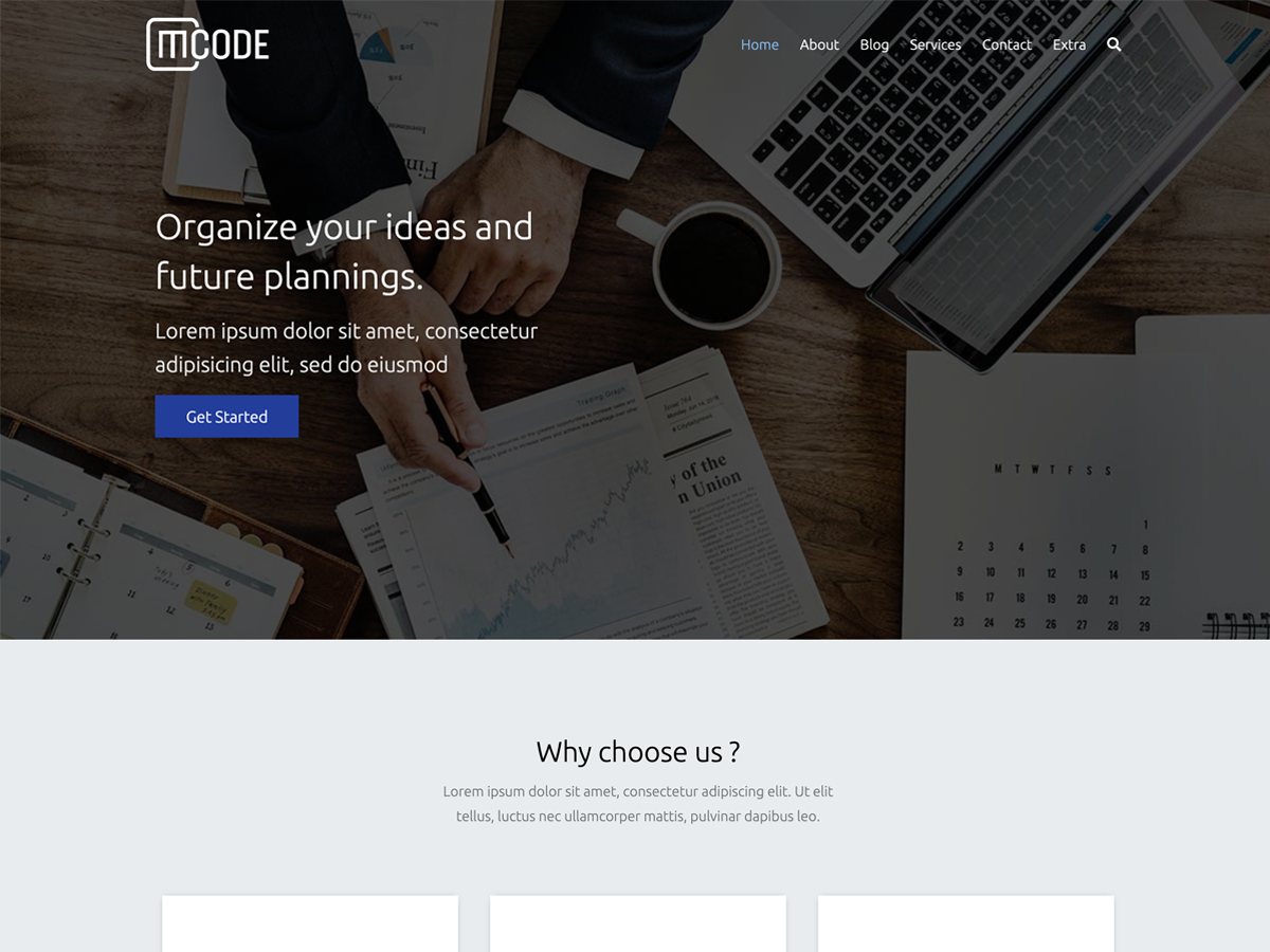 Busify theme screenshot