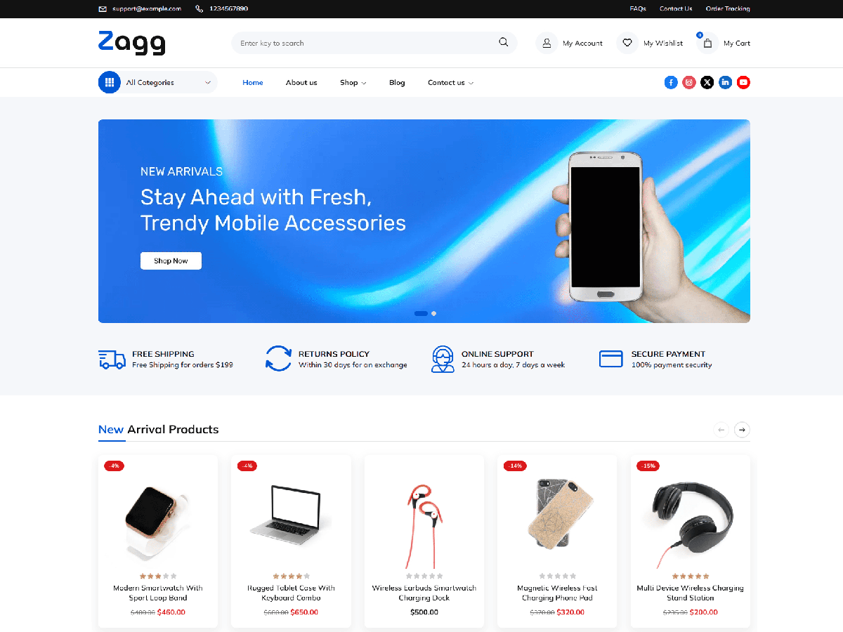 Bw Zagg Free theme screenshot