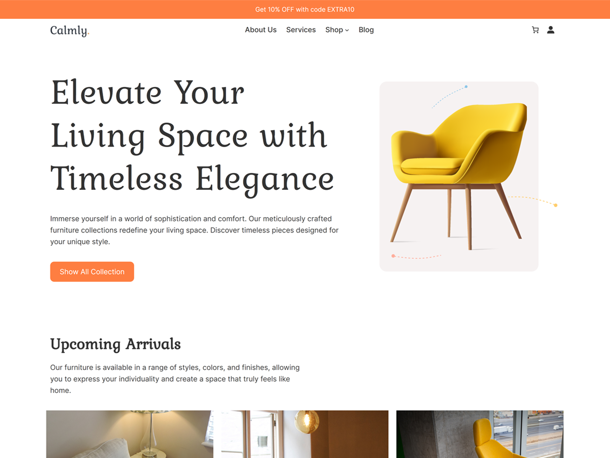 Calmly theme screenshot