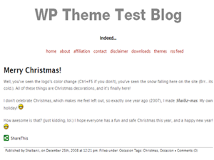 Capricorn theme screenshot