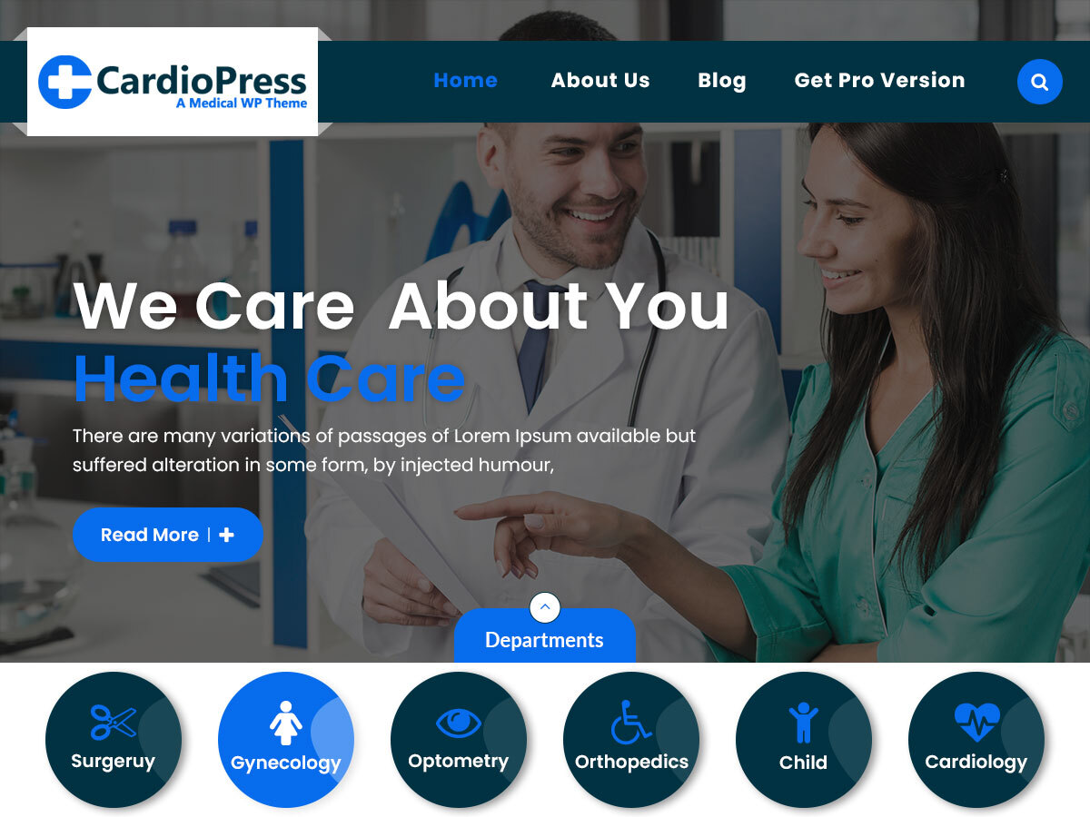 CardioPress theme screenshot