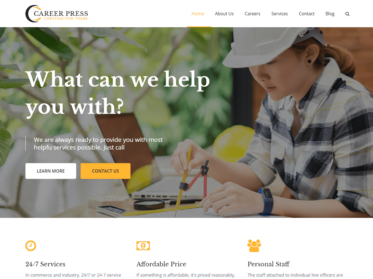 Careerpress theme screenshot
