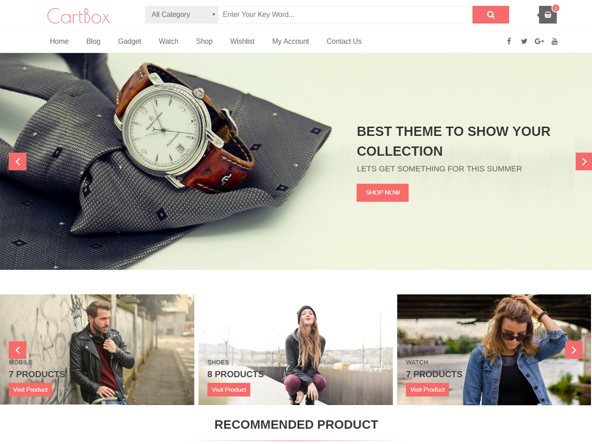 CartBox theme screenshot
