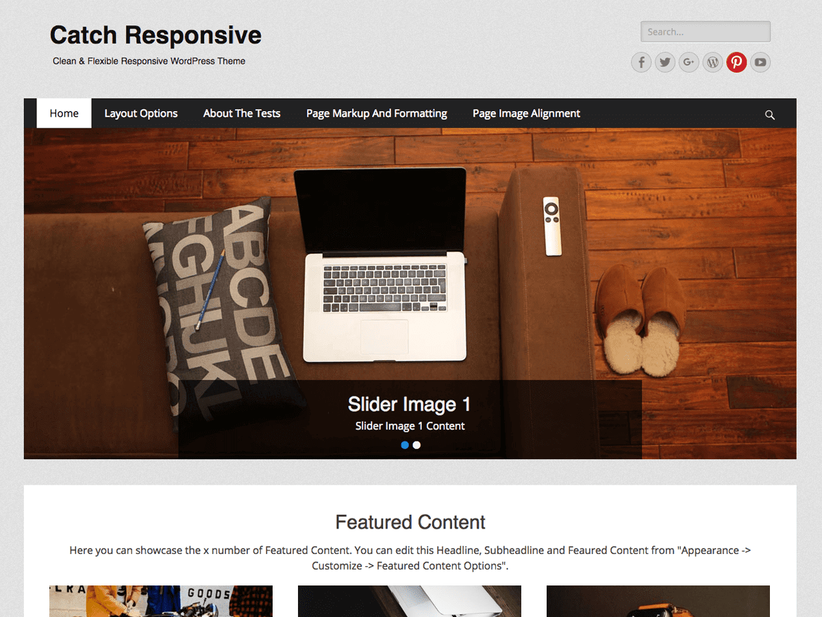 Catch Responsive theme screenshot