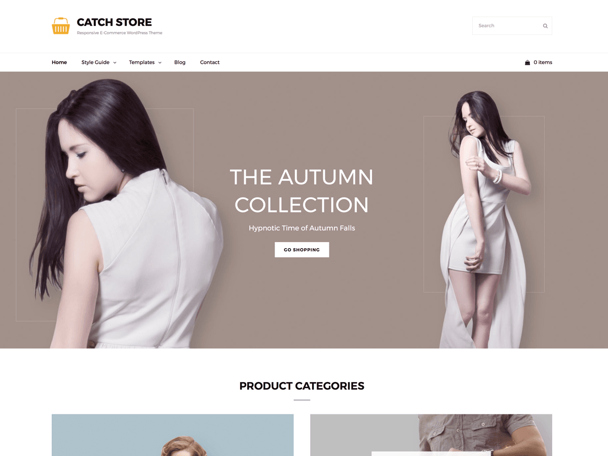 Catch Store theme screenshot