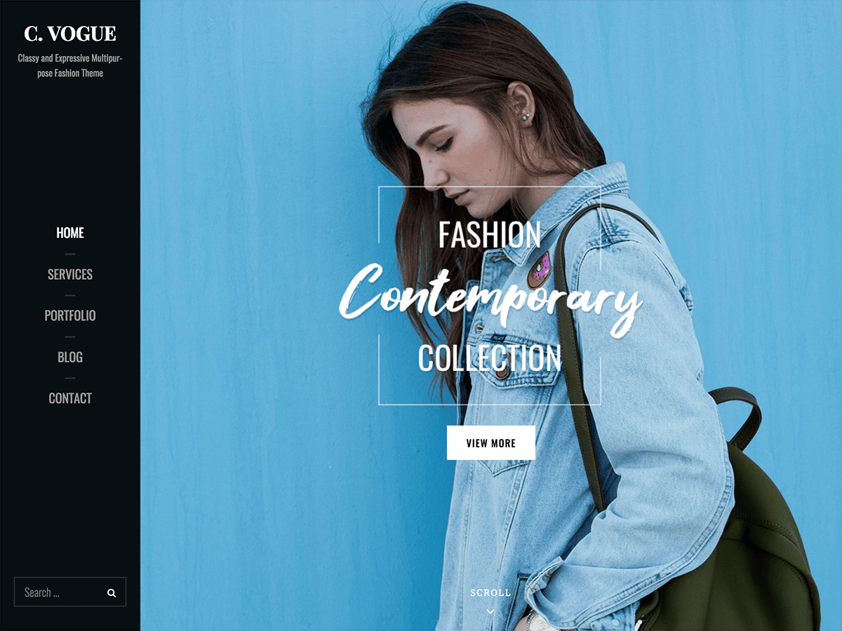 Catch Vogue theme screenshot