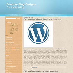 CB Blog theme screenshot