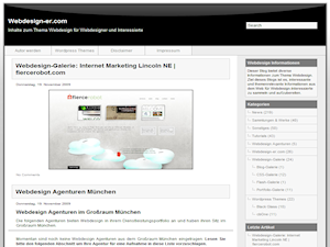 cbOne theme screenshot