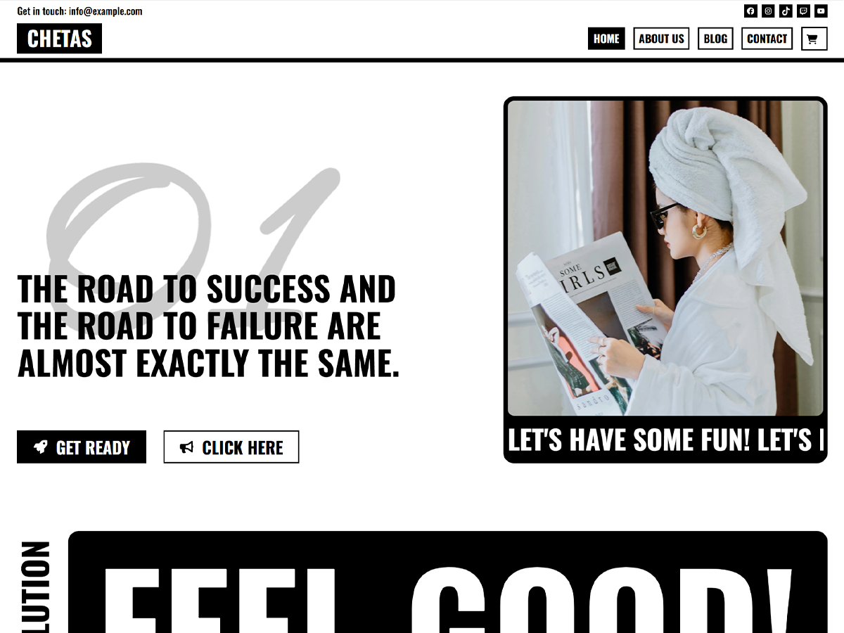 Chetas theme screenshot