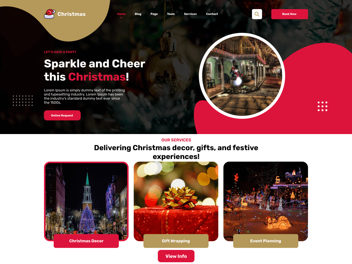 Christmas Event theme screenshot