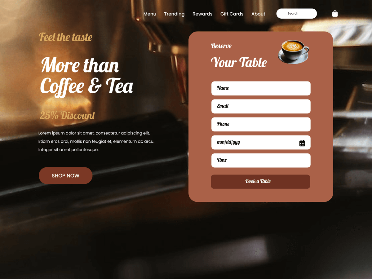 Christmas FSE theme screenshot