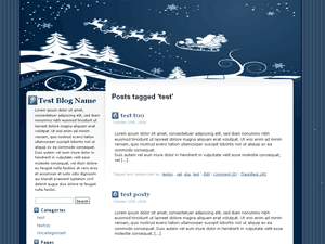 Christmas Is Near theme screenshot