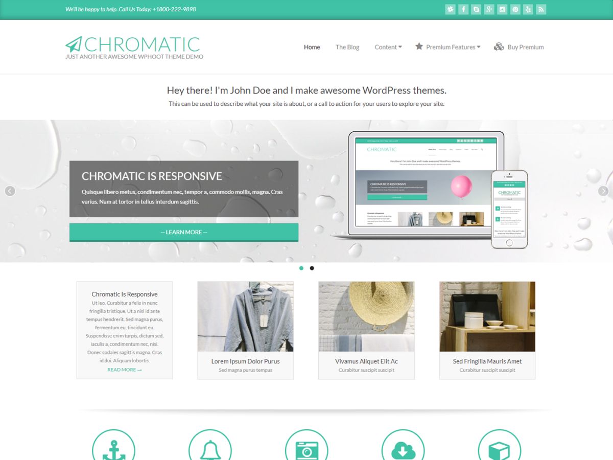 Chromatic theme screenshot