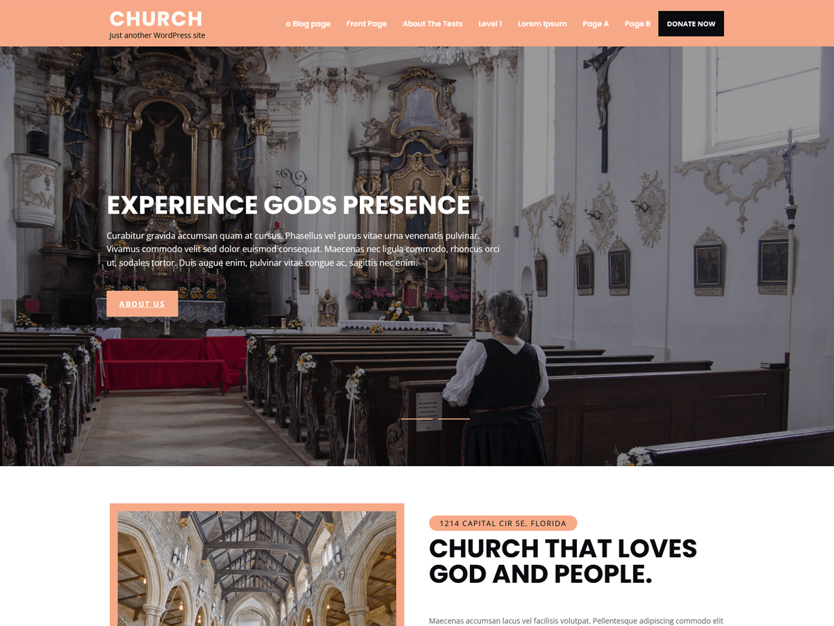 Church Lite theme screenshot