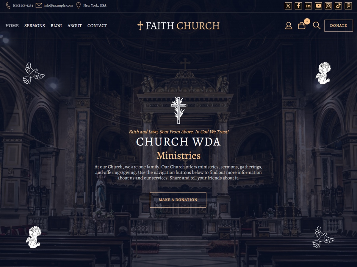Church WDA theme screenshot